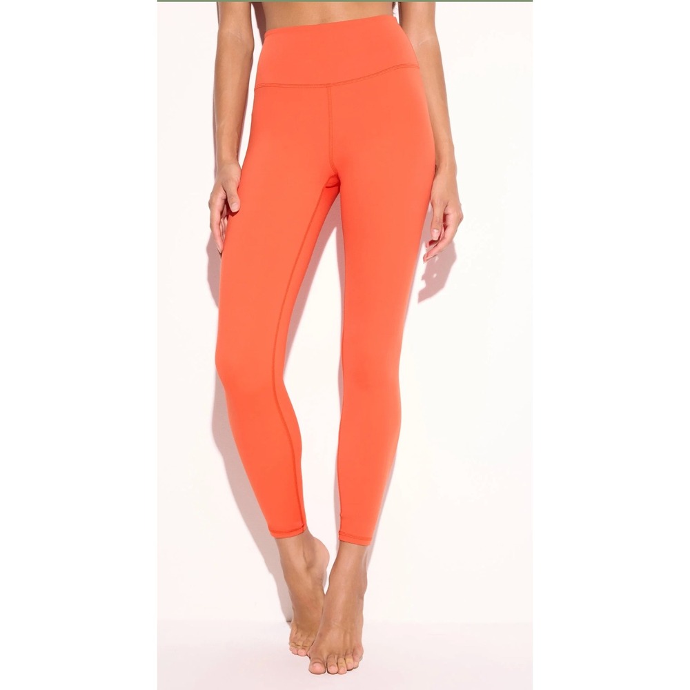 Spiritual Gangster Nirvana Tech Lotus 7/8 Leggings Womens Small Black High Waist